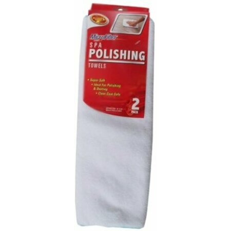 CLEAN RITE Spa Polishing Towel Microfiber 2PK 3-5088